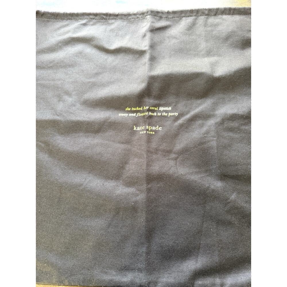 kate spade New York dust bag Brown 17x19 Drawstring